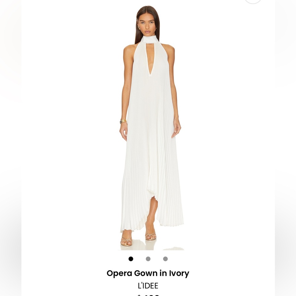 L'IDEE Ivory Opera Gown